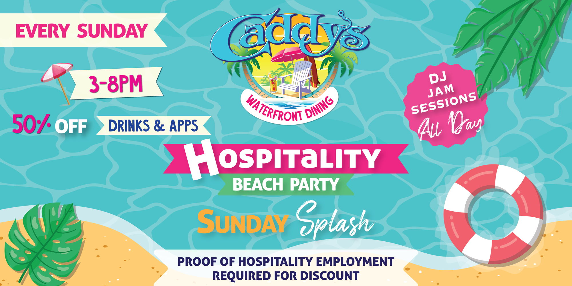 Read more about the article Hospitality Beach Party – Sunday Splash!