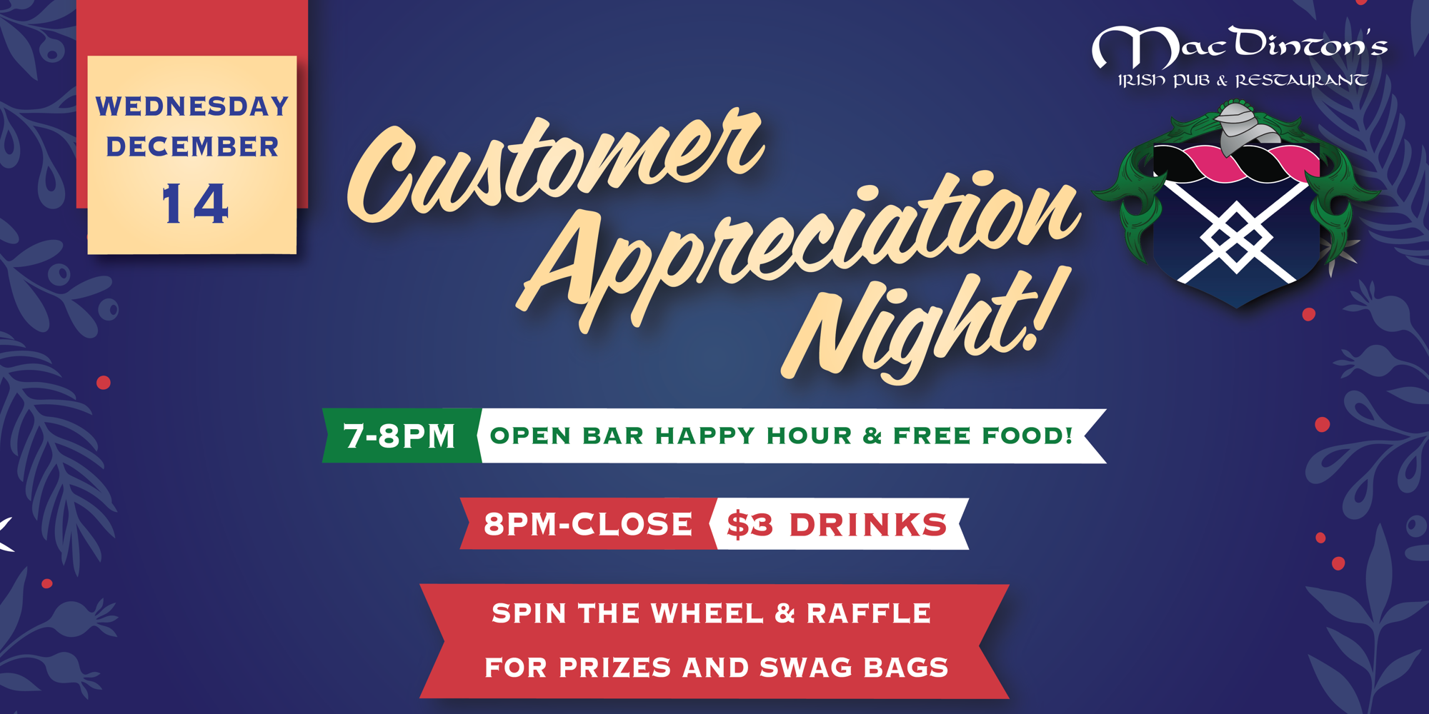Read more about the article Customer Appreciation Night!