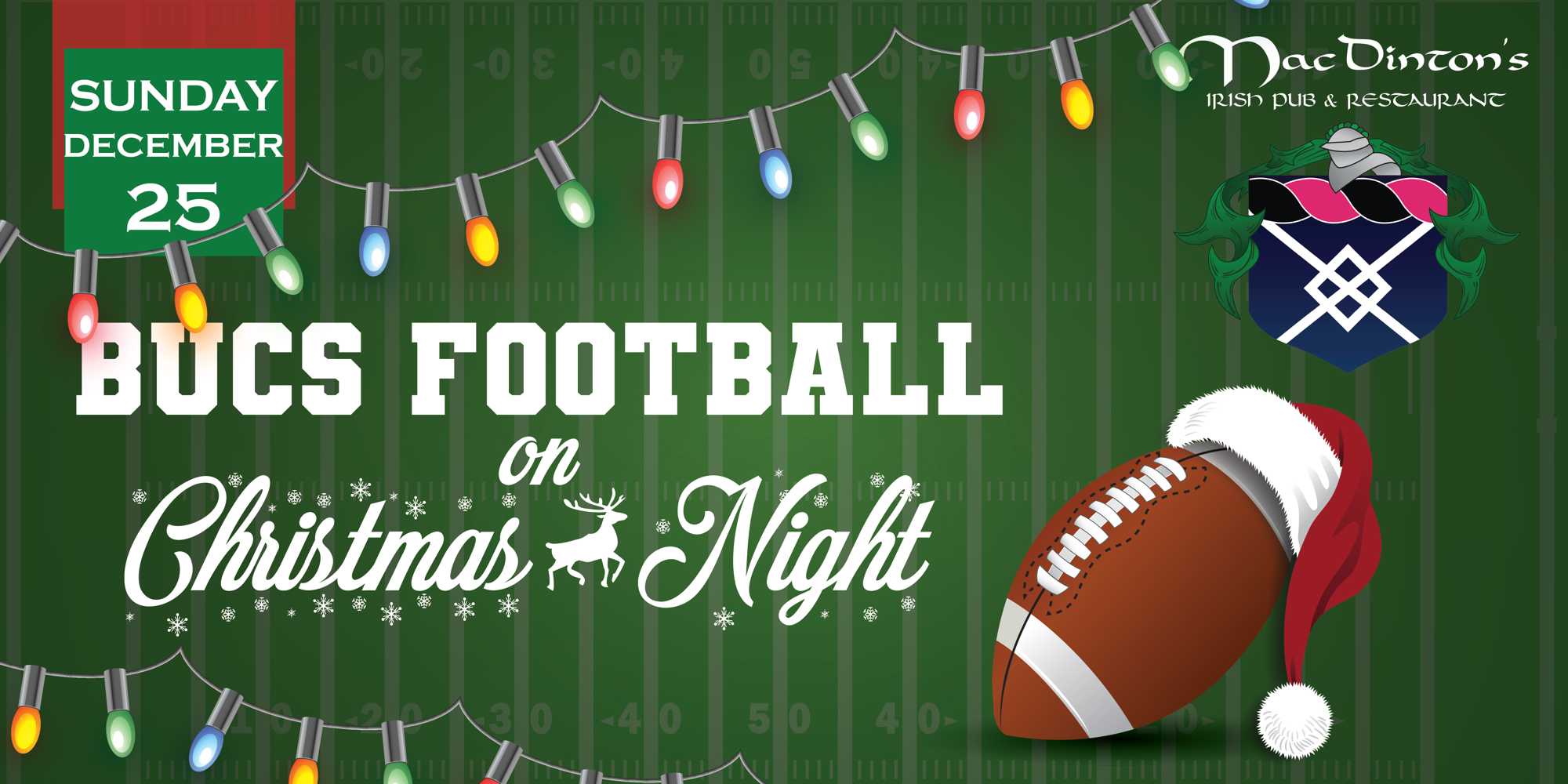 Read more about the article Bucs Football on Christmas Night!