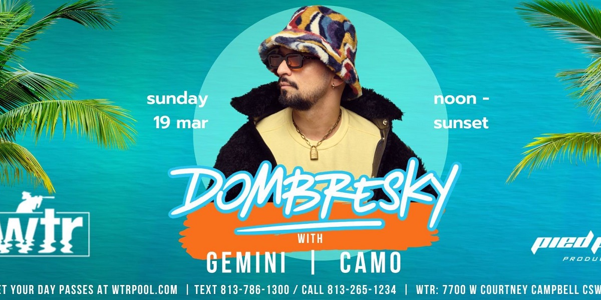 Read more about the article March 19th | Dombresky | Pool Party