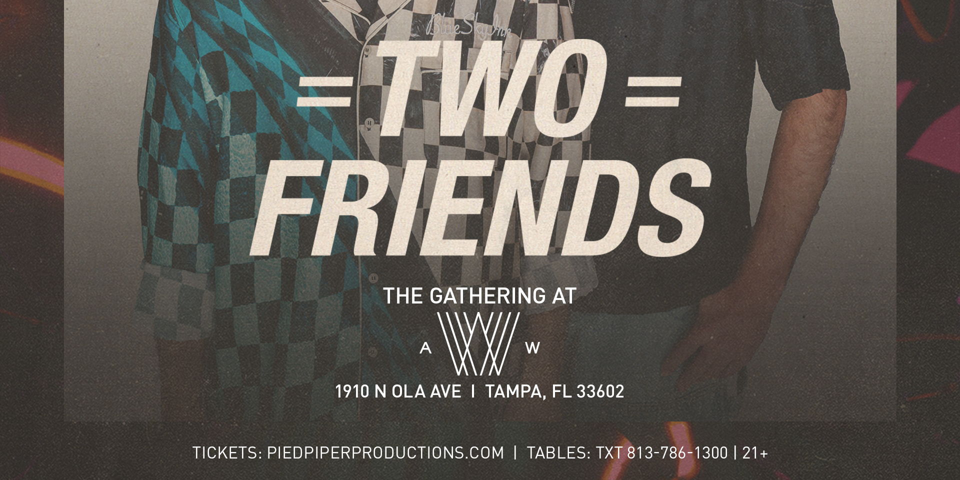 Read more about the article Sept 1st | Two Friends | The Gathering at Armature Works