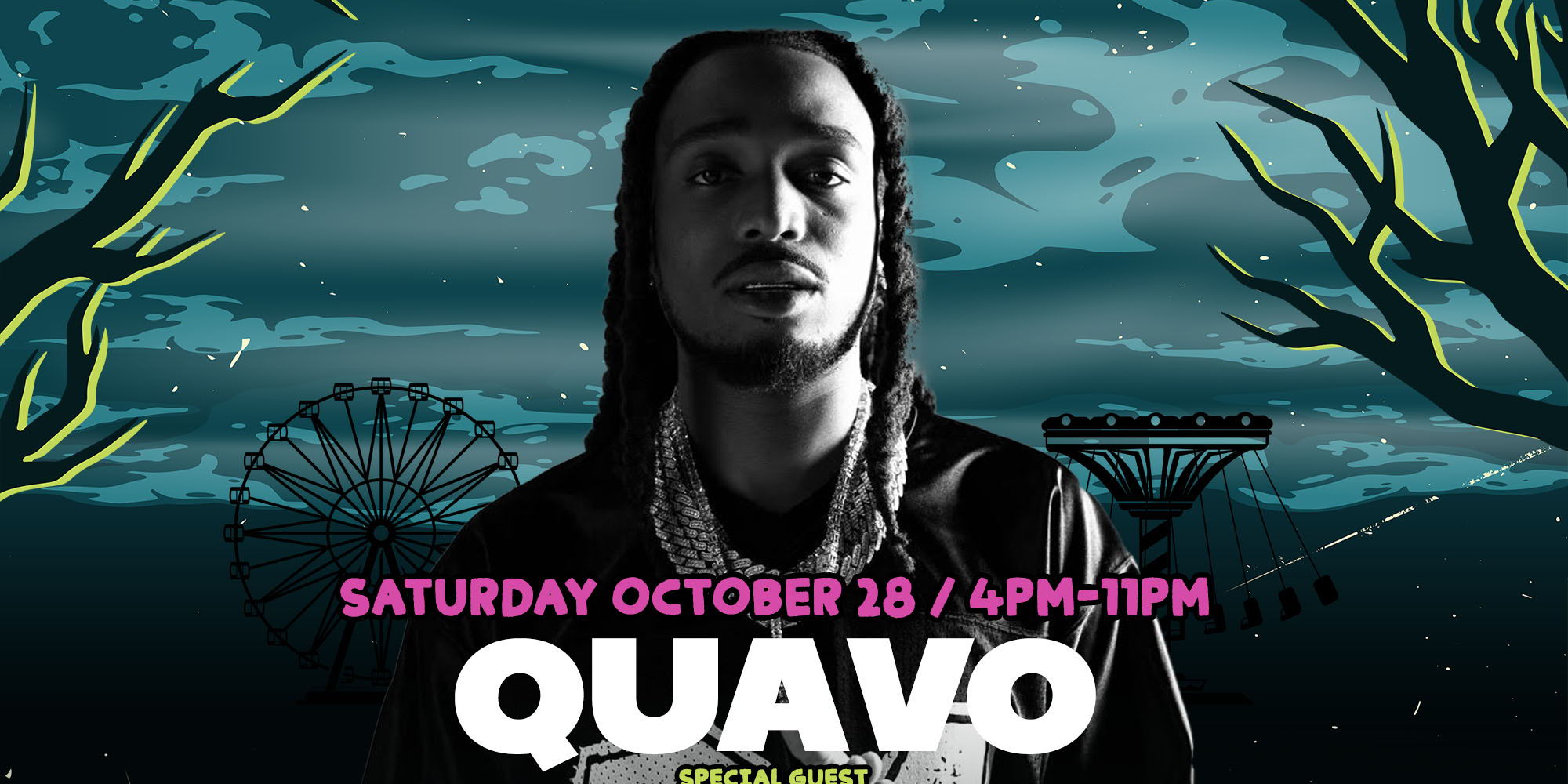 Read more about the article Quavo, Jauz, DJ Irie, and Sommer Ray at Piper’s Haunted Carnival