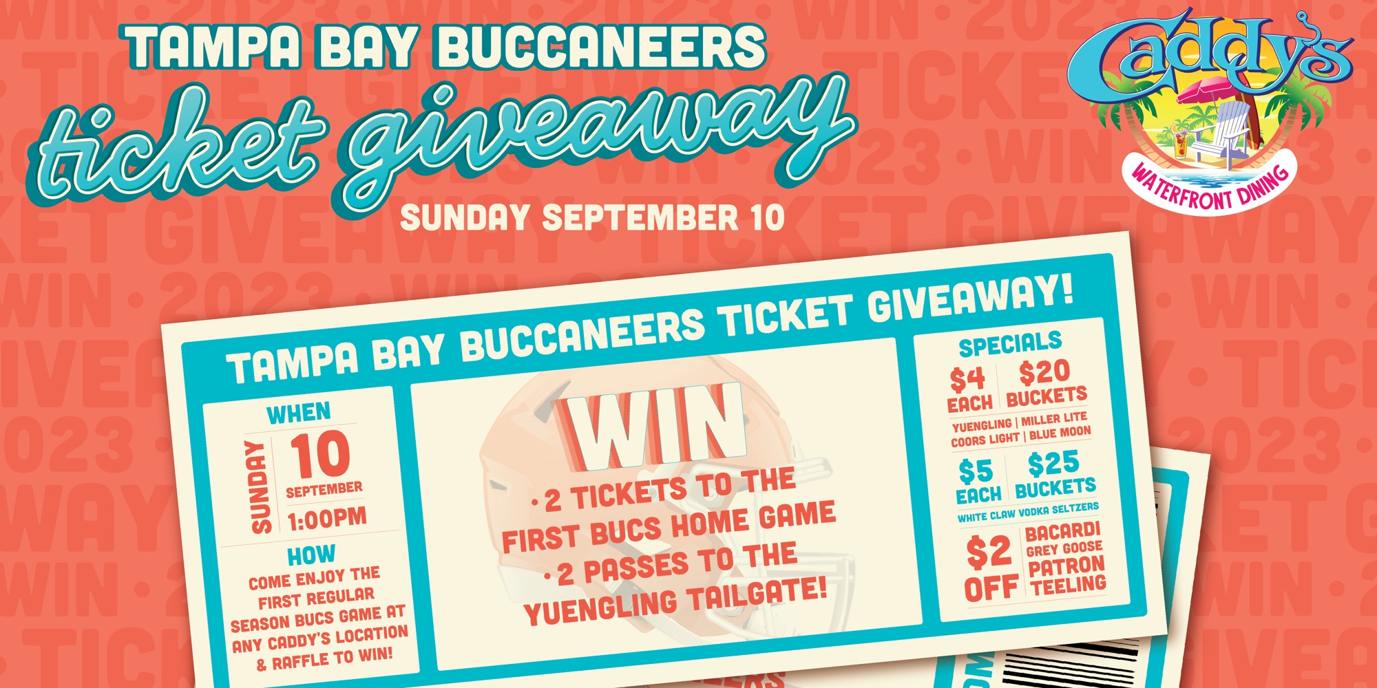 Read more about the article Tampa Bay Buccaneers Ticket Giveaway!