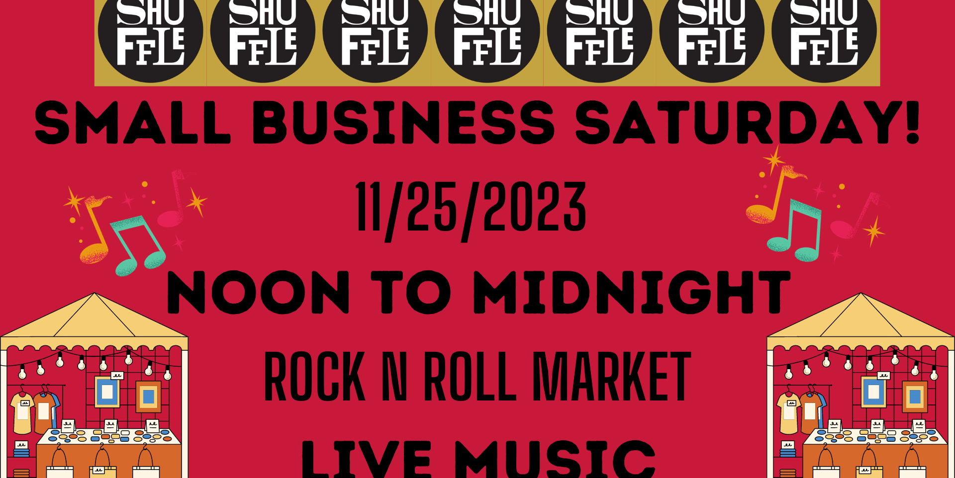 Read more about the article Small Business Saturday Market and Live Music