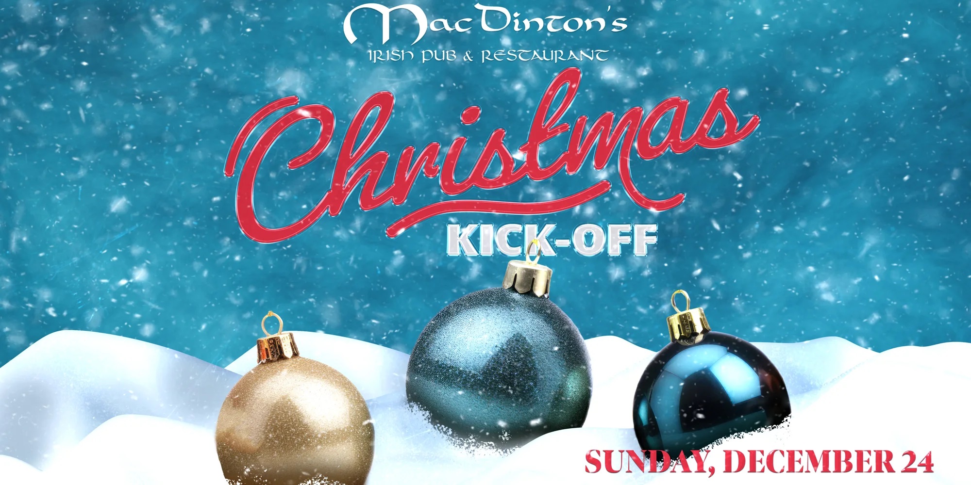 Read more about the article Christmas Kick-Off at Macs!