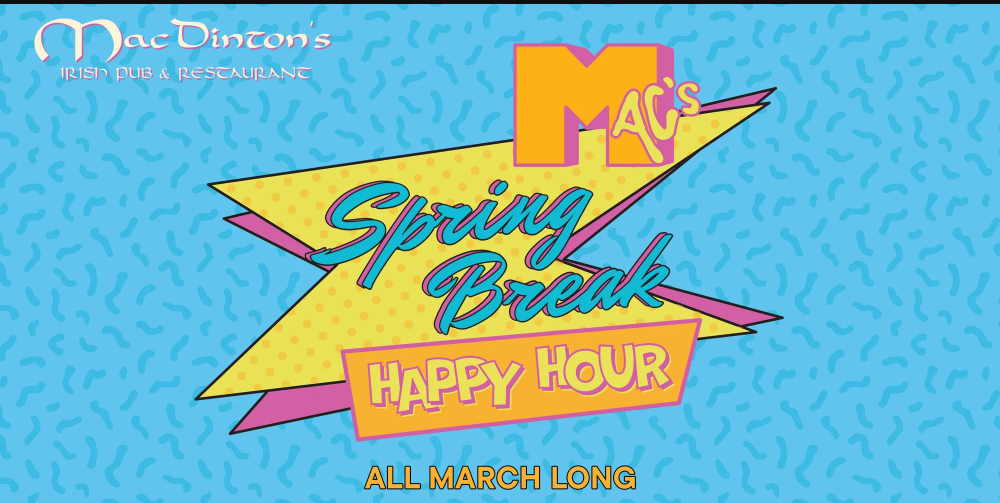 Read more about the article Macs’ Spring Break Happy Hour!