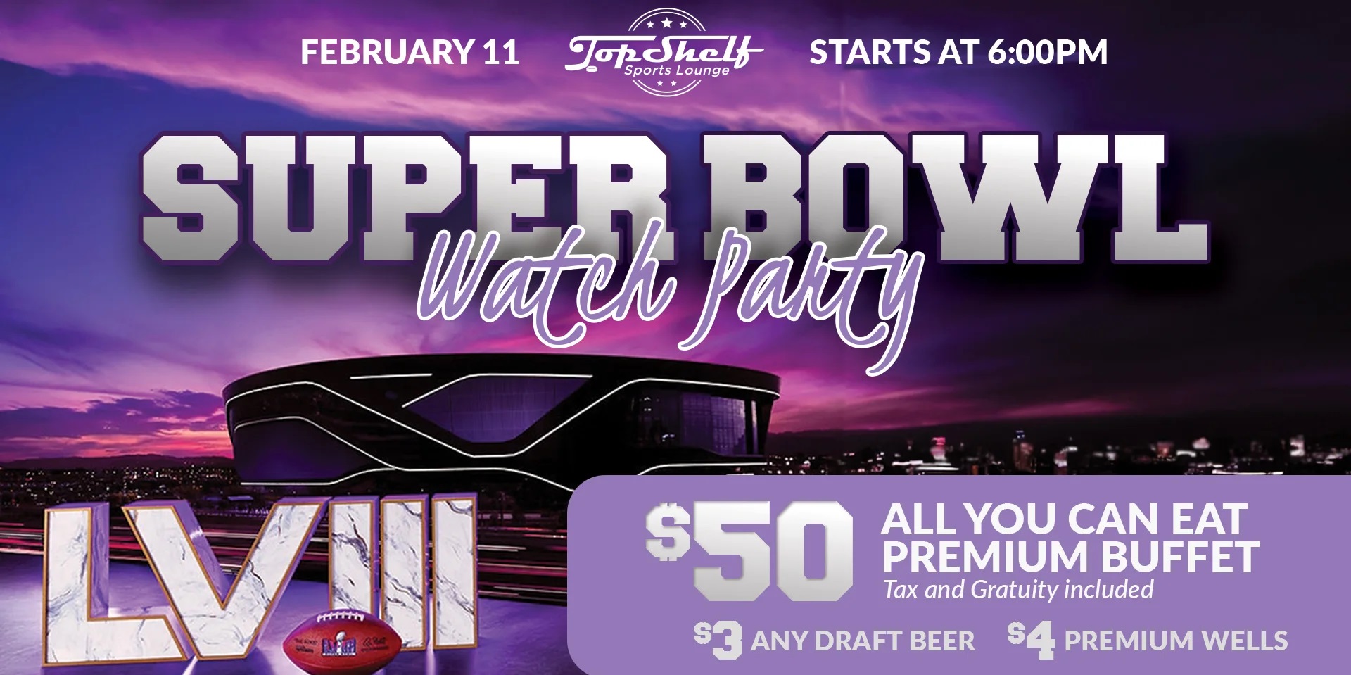 Read more about the article Super Bowl Watch Party – Wesley Chapel