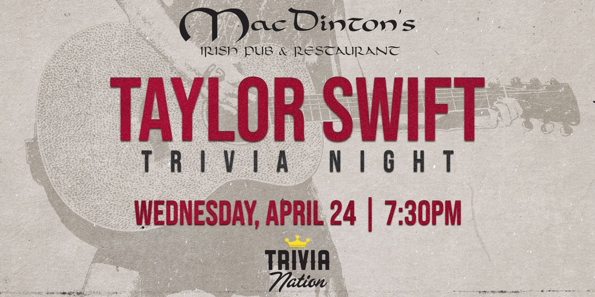 Read more about the article Taylor Swift Trivia Night