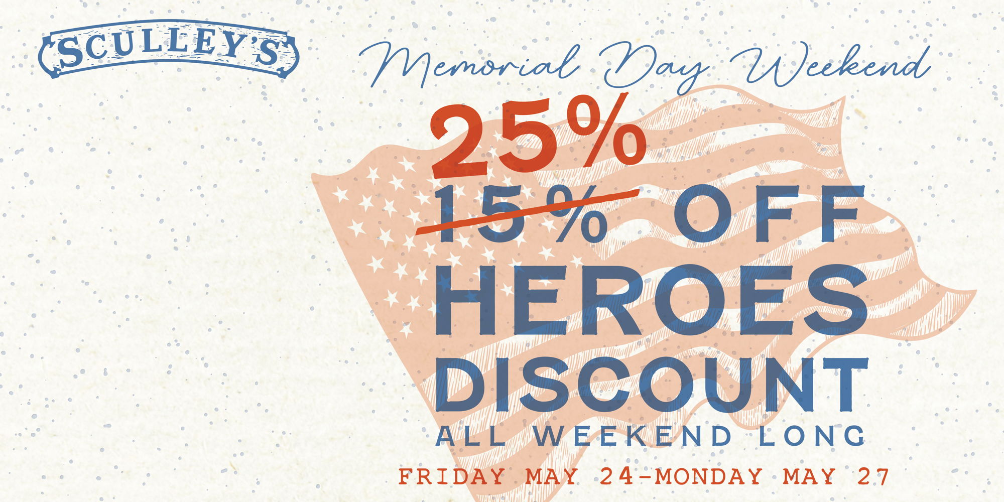 Read more about the article Memorial Day Weekend!