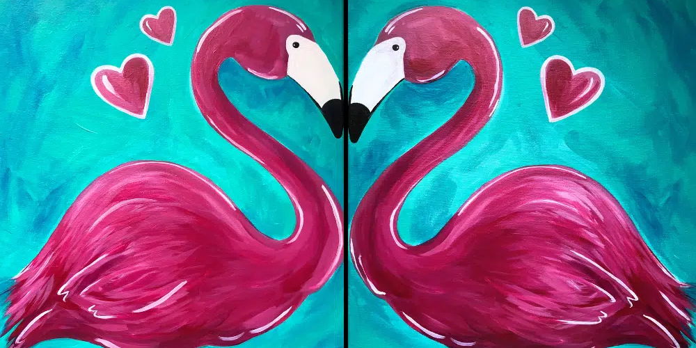 Read more about the article Ybor Wine and Paint – Let’s Flamingle @ Geo’s Fine Wine Bar – Ybor City