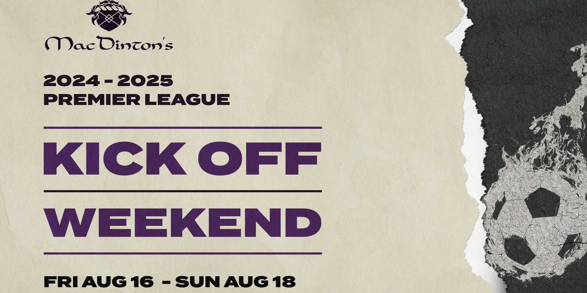 Read more about the article Premier League Kick Off Weekend