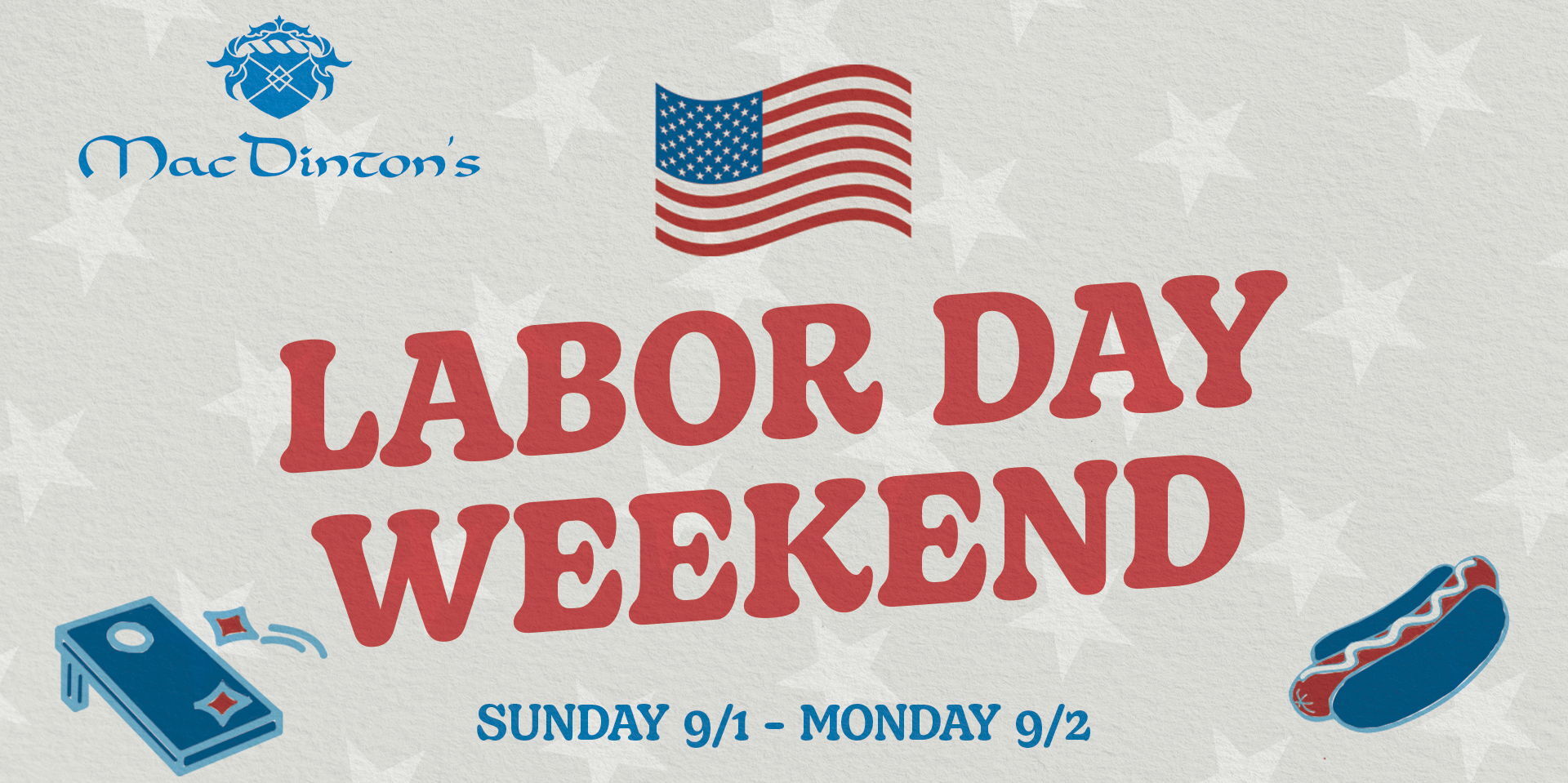 Read more about the article Labor Day Weekend!