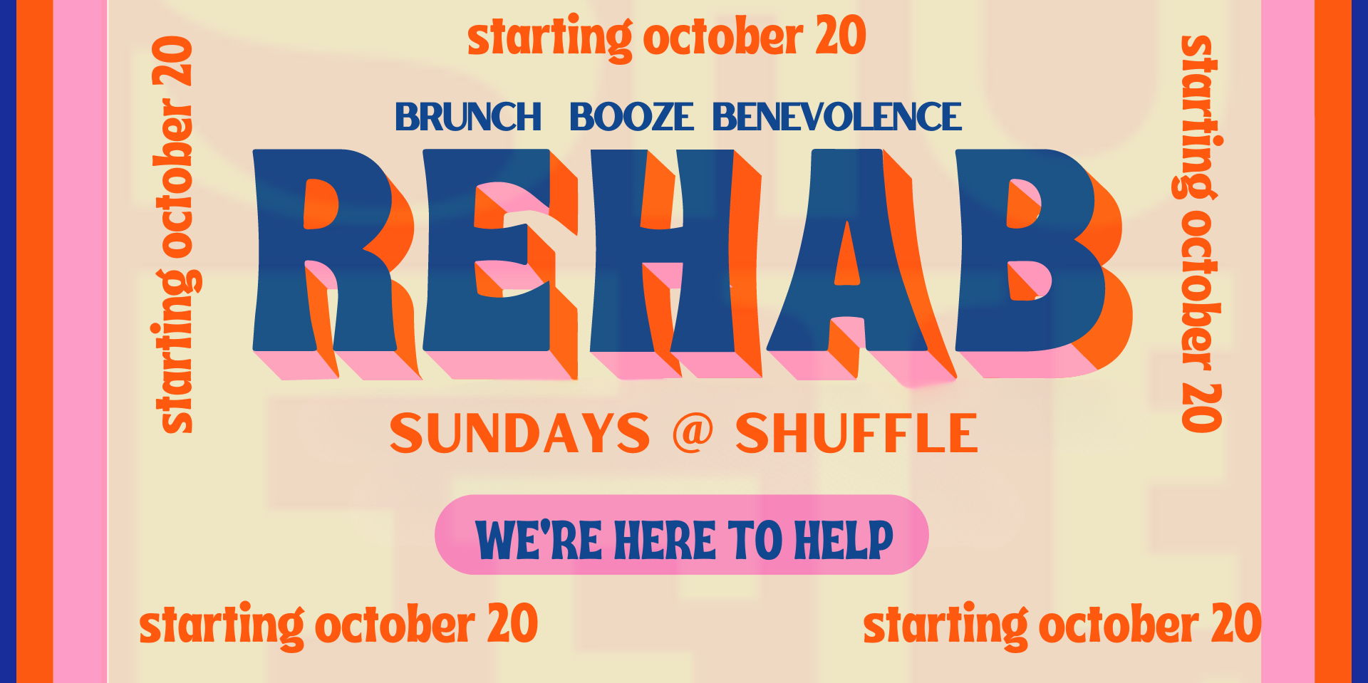 Read more about the article Rehab: Sundays @ Shuffle