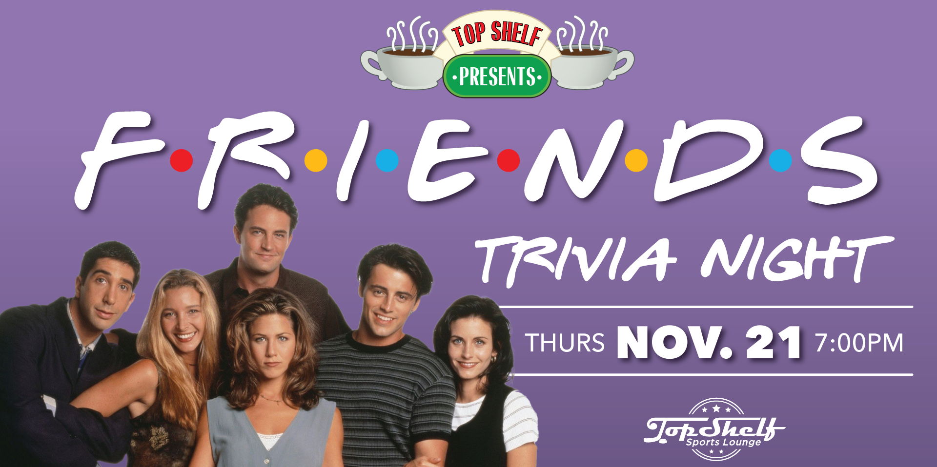 Read more about the article Friends Trivia Night in Tampa, Florida