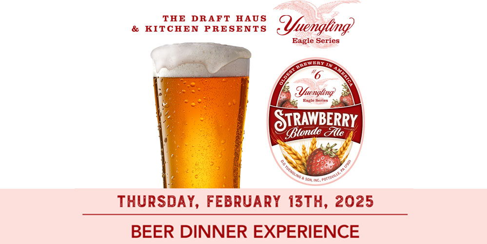 Read more about the article Limited Edition Yuengling Beer: Strawberry Blonde Ale Beer Dinner Experience