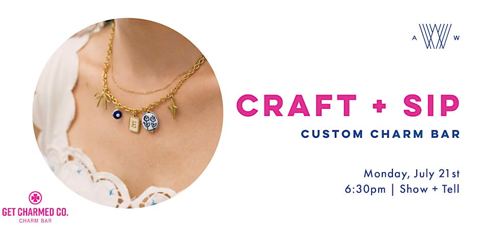 Read more about the article Craft + Sip Custom Charm Bar