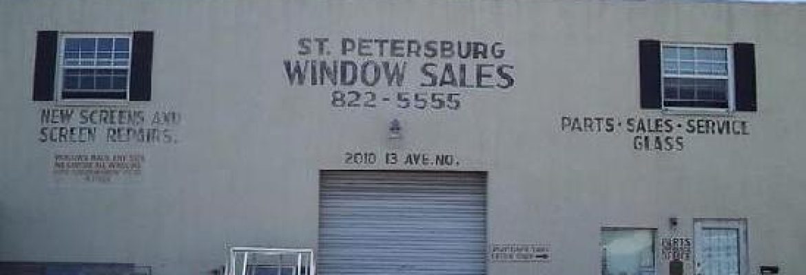 St. Petersburg Window Sales